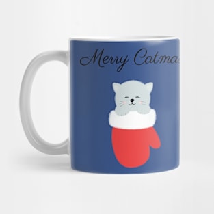 Merry Catmas Mug